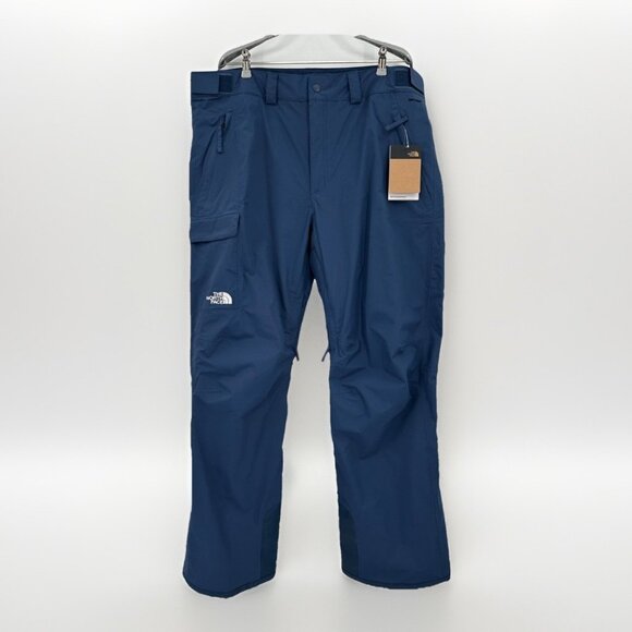The North Face Men's Shady Blue Freedom Insulated Pants sz XL Ski Snow Winter - Picture 1 of 13
